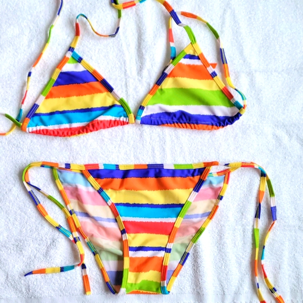Chuns multi color bikini